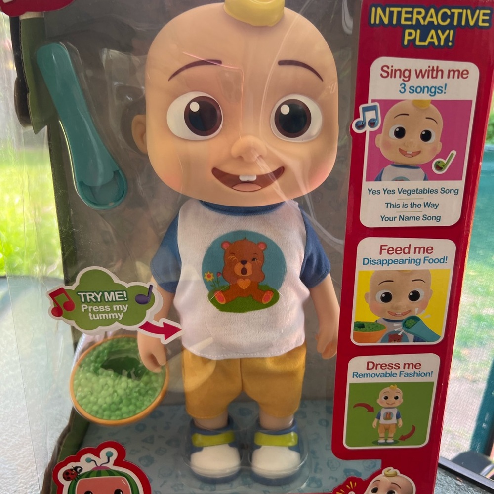 Cocomelon Deluxe Interactive JJ Doll